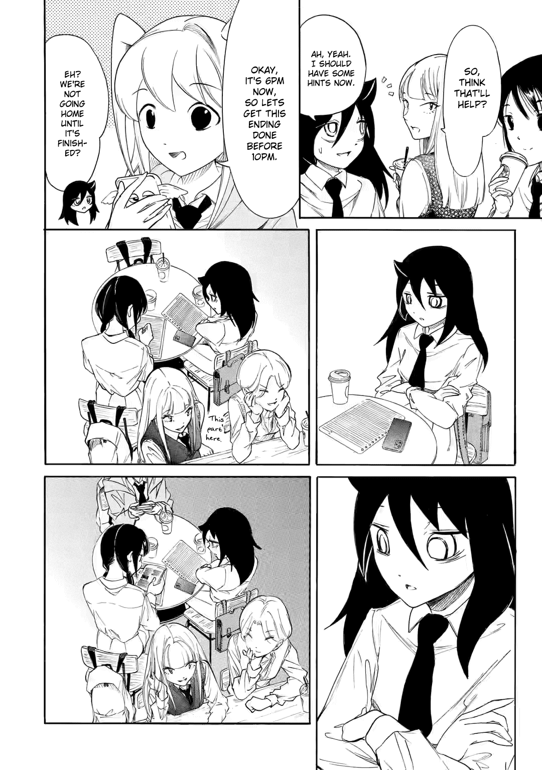 WataMote, Chapter 212 image 08